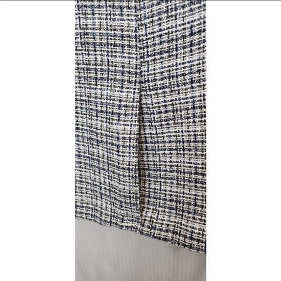 Boucle Single Breasted Plaid Blazer Jacket - Picture 2 of 11